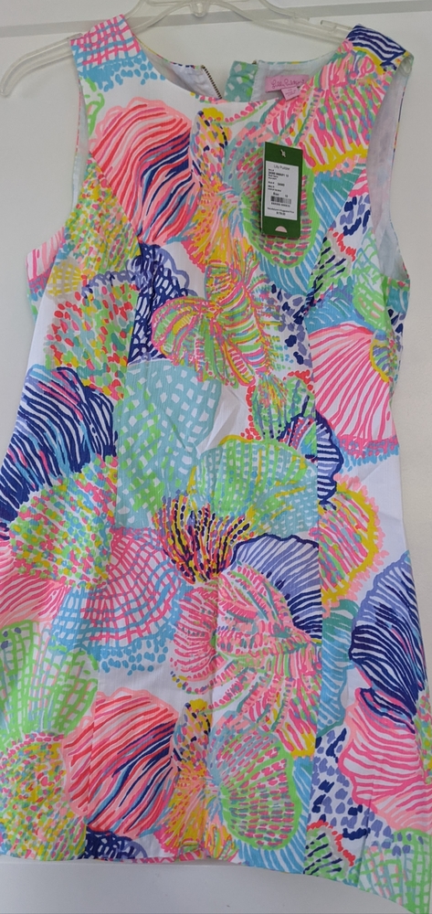 Lilly Pulitzer NWT SZ 10  Mila Shift Roar of the Seas print